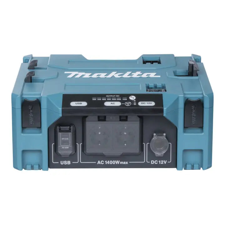 B-Ware Makita Stromwandler Makpac Wechselrichter Netzgerät 230 V Akku Outdoor Strom
