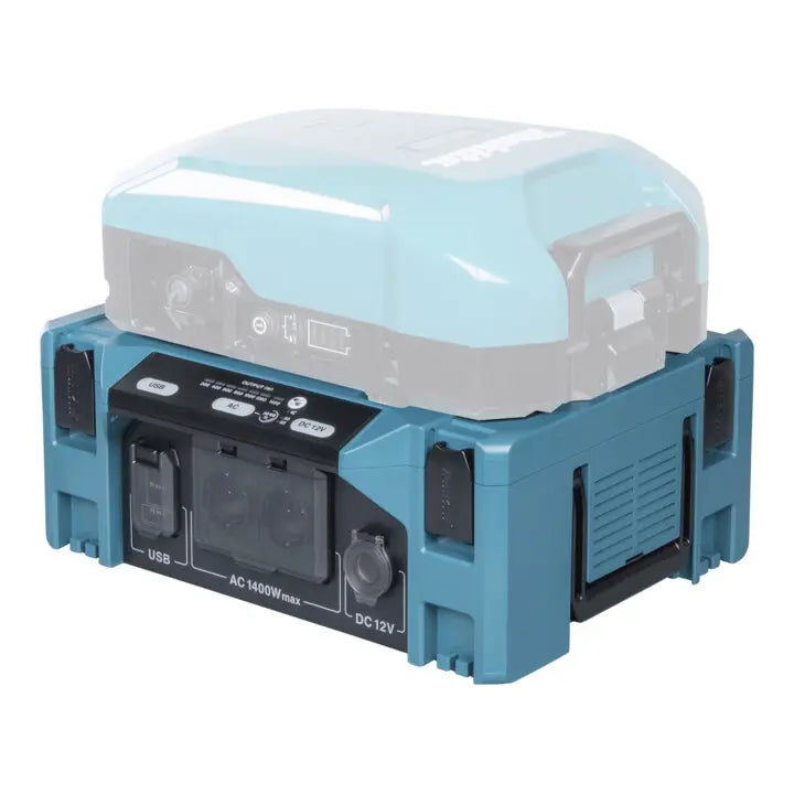 B-Ware Makita Stromwandler Makpac Wechselrichter Netzgerät 230 V Akku Outdoor Strom