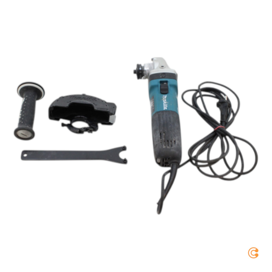 Makita Winkelschleifer Schleifmaschine 125mm 1400 W Ga5041 C01 Seitengriff Schleif C-Ware - 88381627665