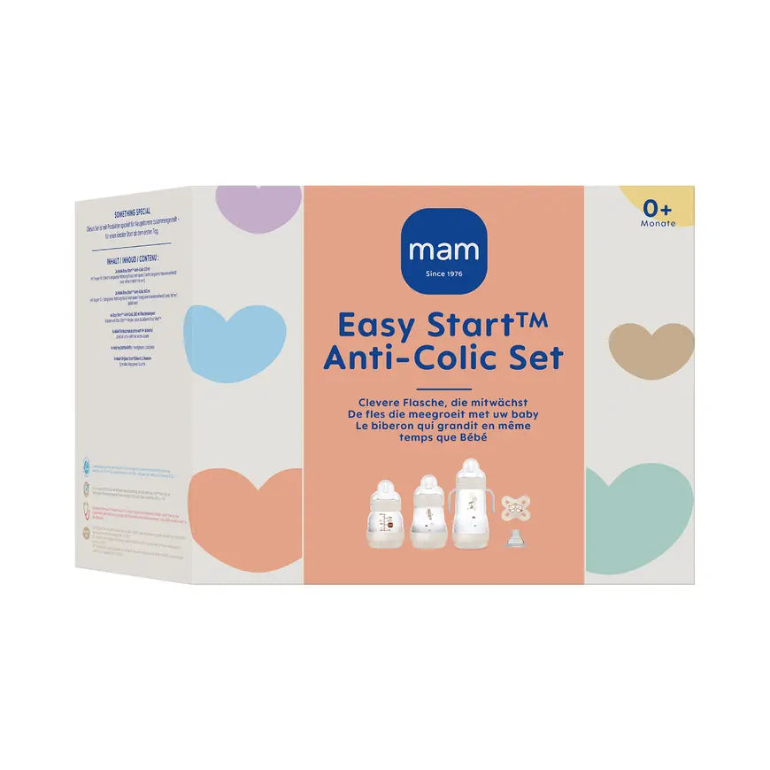 B-Ware Mam Easy Start Anti Colic Set Babyflaschen Säuglingsflaschen Uni Neugeborene - 4042894717738