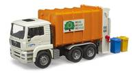 B-Ware Bruder Man Tga Hecklader Müll Lkw Kinderspielzeug Spielzeug 1:16 Baustellen Lkw