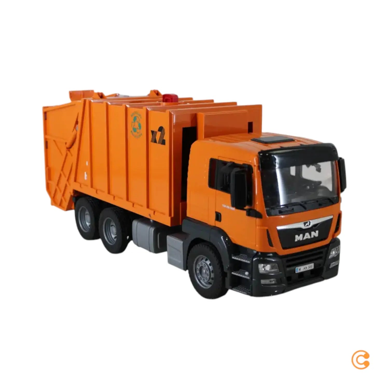 B-Ware Man Tgs Müll Lkw Hecklader Nutzfahrzeug 1:16 Müllabfuhr Siehe Text/Foto - 4001702037604