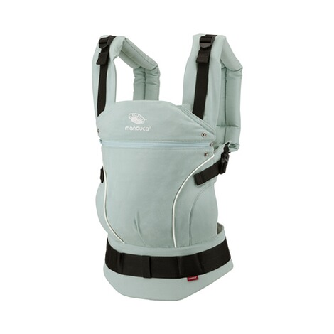 B-Ware Manduca First Pure Cotton Babytrage Kindertrage Bauchtrage Trage Minzgrün - 4250371704571