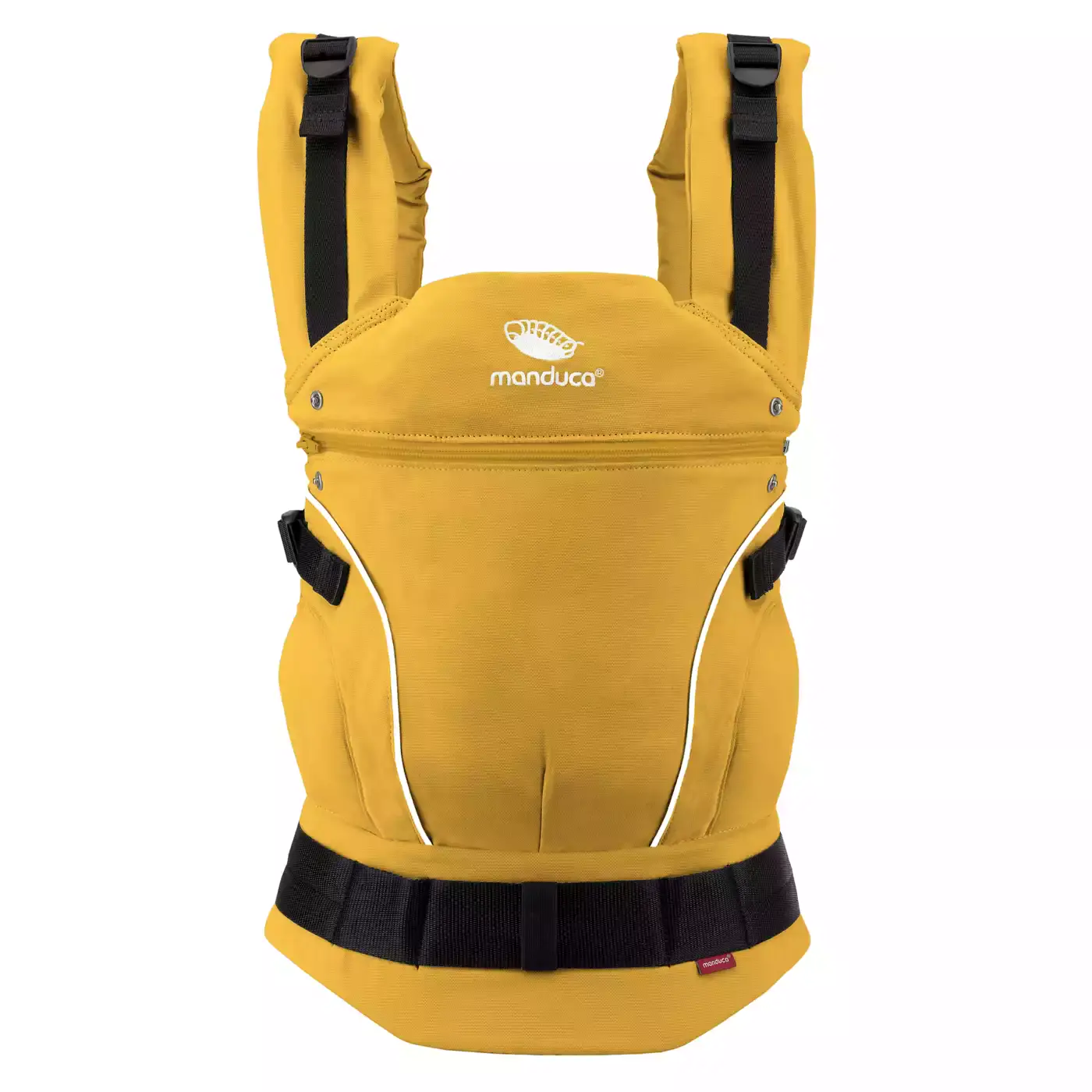 Manduca First Pure Cotton Gold Babytrage Tragehilfe Neugeborene Ergonomisch B-Ware