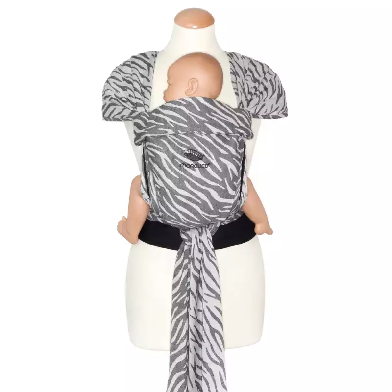B-Ware Manduca Twist Regular Babytrage Kindertrage Bauchtrage Zebra Limited Edition - 4250371706148