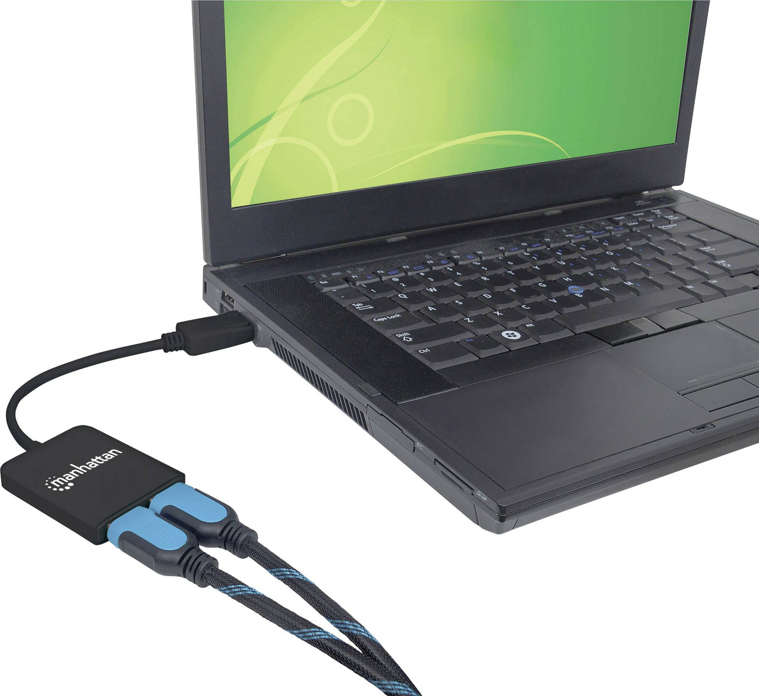 Répartiteur DisplayPort Manhattan 152716 à 2 ports (produit reconditionné), 3810 x 2160 pixels, distributeur, Split767