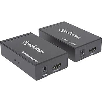 B-Ware Manhattan 207959 Hdmi Extender (Verlängerung) über Netzwerkkabel Rj45 120m - 766623207959