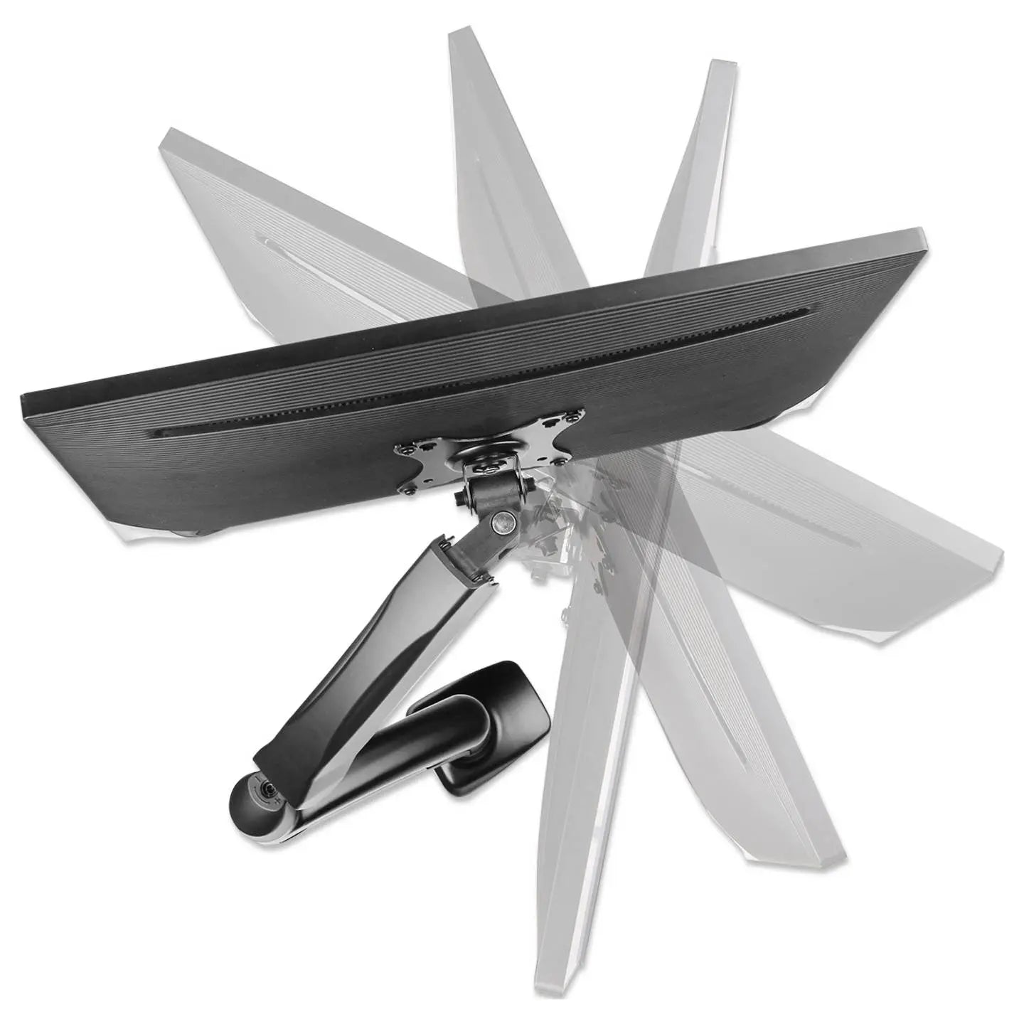B-Ware Manhattan Monitor Tischhalterung Bildschirmhalter Gasdruck Aluminium 17 32 Zoll - 766623462495