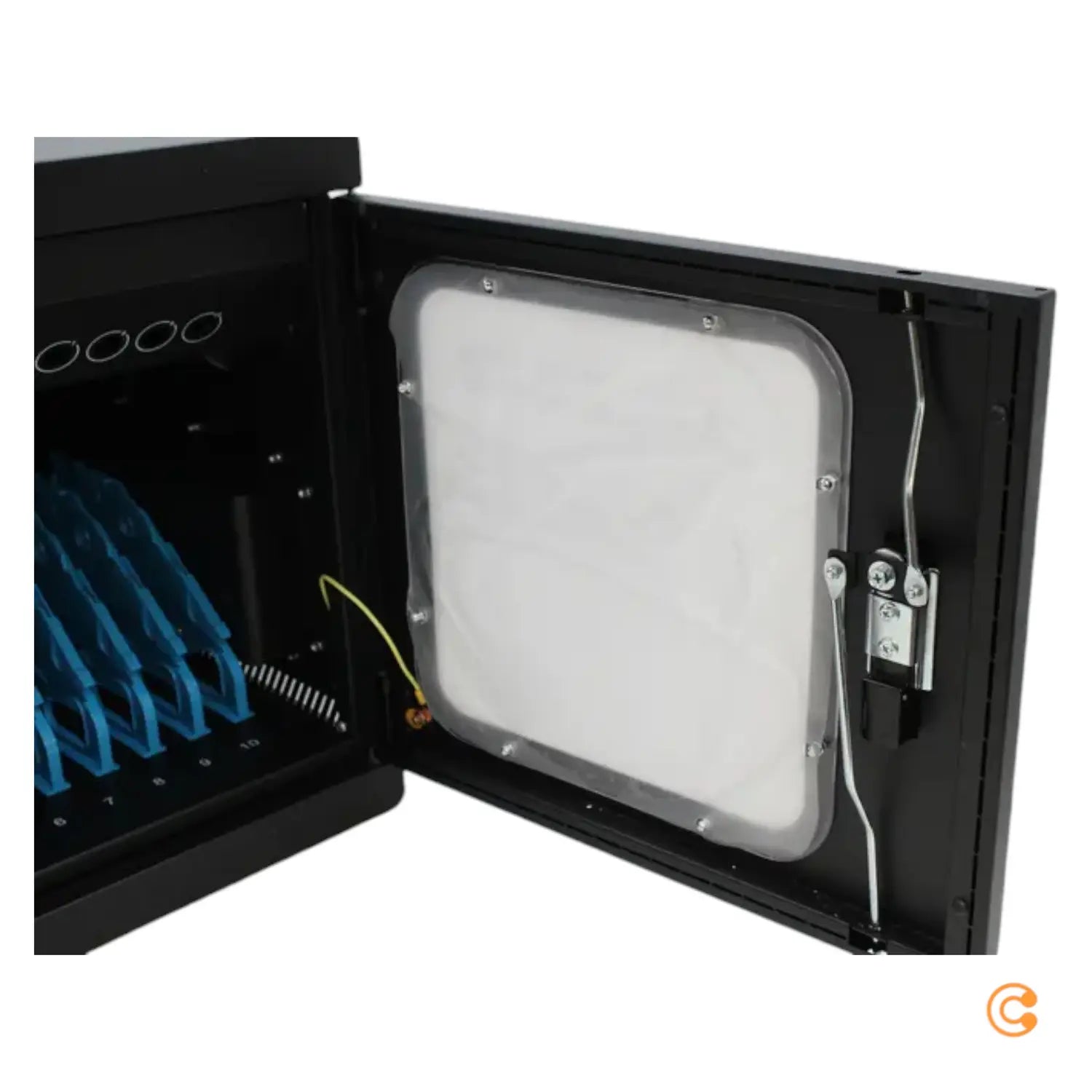B-Ware Manhattan Ladeschrank Ladestation Schrank 10 Steckdosen Notebook Siehe Text/Foto - 766623180924