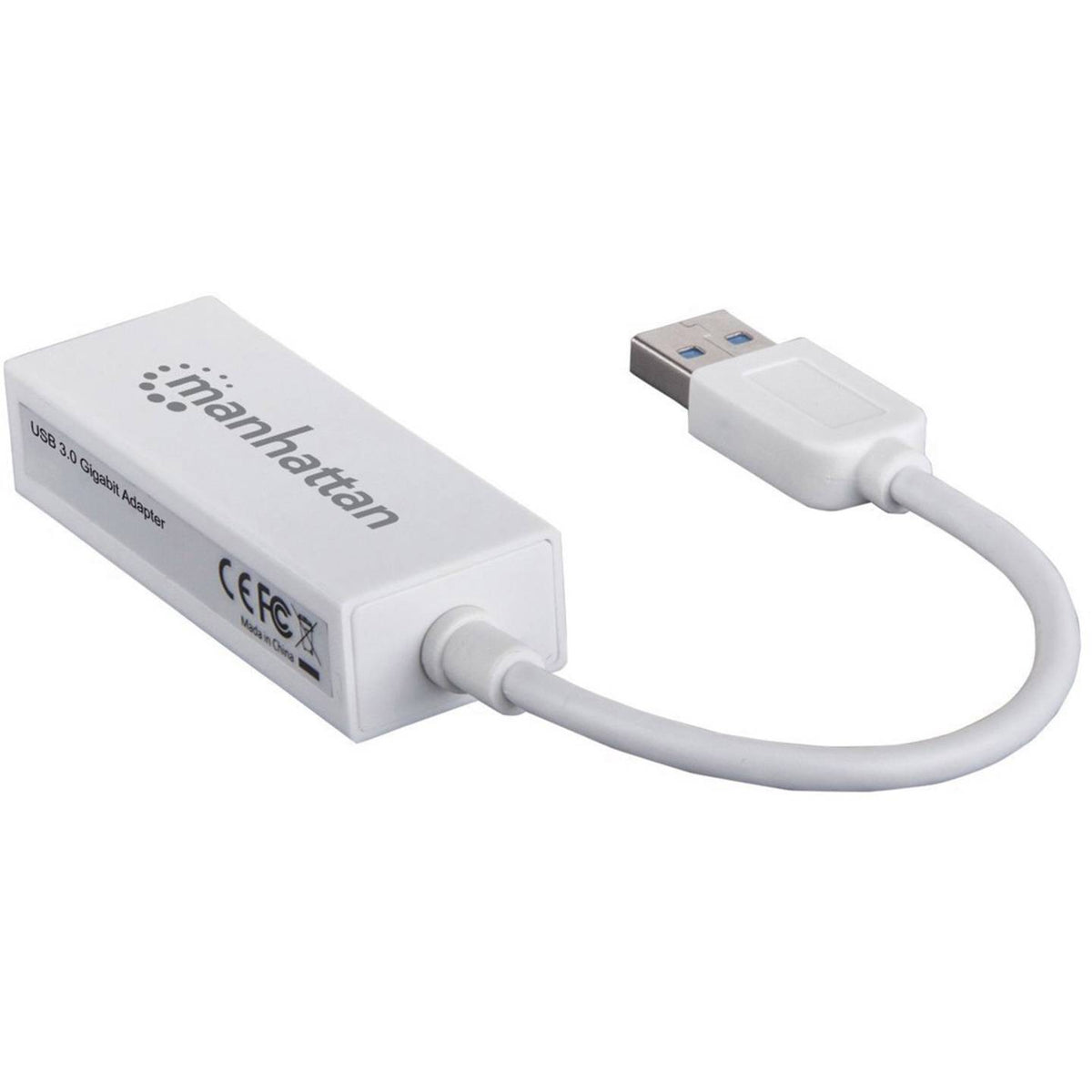 Manhattan - Netzwerkadapter 1 Gbit/s Gigabit Ethernet Adapter USB 3.0 - 0766623506847