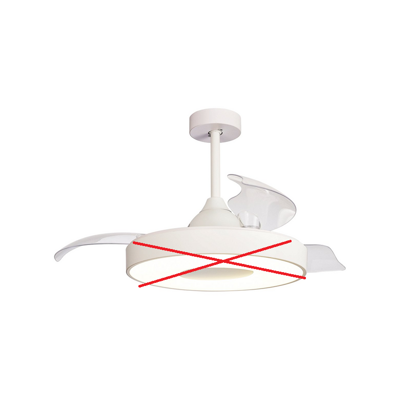 B-Ware Mantra Iluminación Led Deckenventilator Ventilator Coin Weiß Cct Siehe Text/Foto - 8435153282164