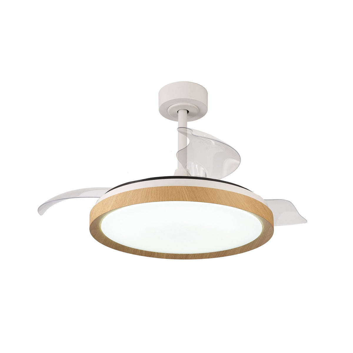 Mantra Iluminación LED-Deckenventilator Mistral Holzdekor Ø 106 cm dimmbar - 8435153288272