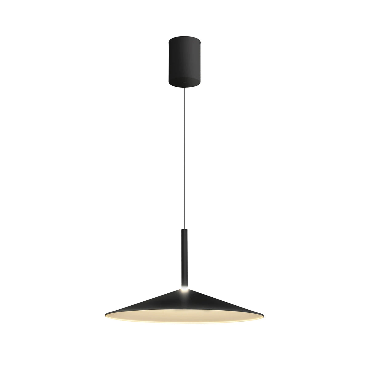 Mantra Iluminación Pendelleuchte Hängeleuchte LED Calice schwarz verstellbar - 8435153278914
