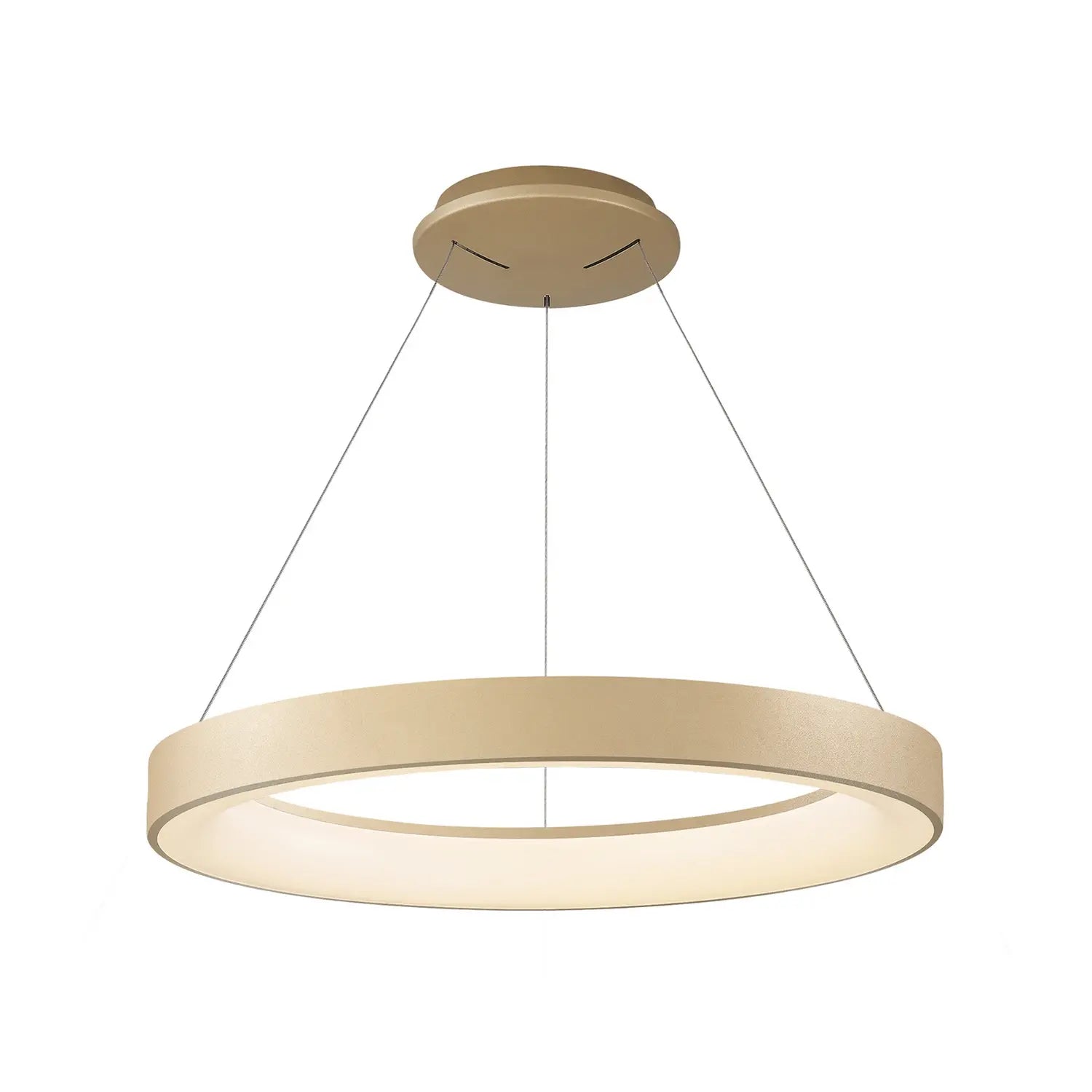 B-Ware Mantra Led Hängeleuchte Niseko Ii Pendelleuchte Fernbedienung ø 50cm Goldfarben - 8435153285745