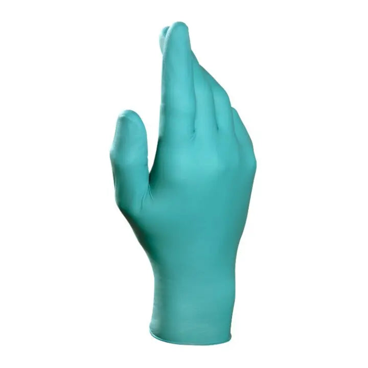 B-Ware Mapa Einweghandschuh Schutzhandschuh Nitril Handschuh Grün Solo 977 Größe 6 - 3245429770166