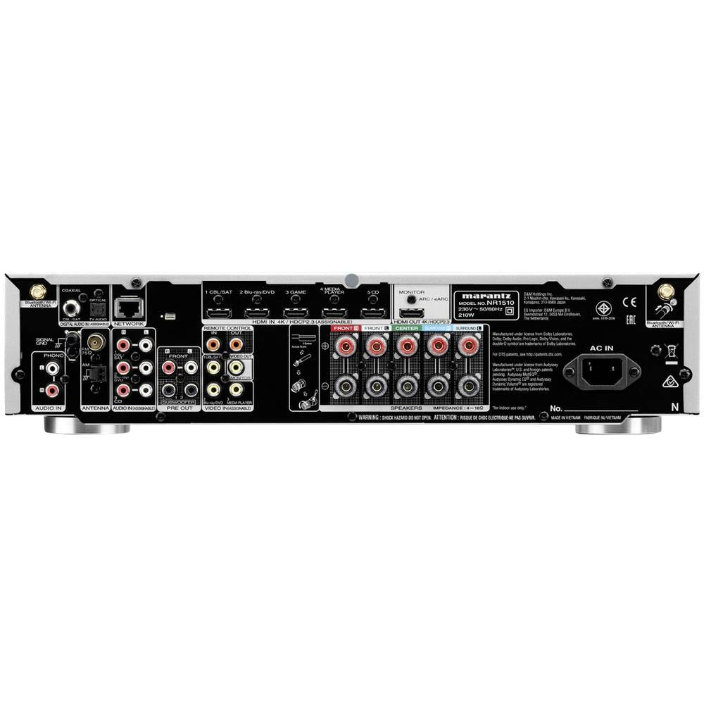 Marantz Nr1510/N1 Sg Av Receiver Receiver Heimkino 5 Kanäle Hdmi Siehe Text/Foto B-Ware - 4951035069882