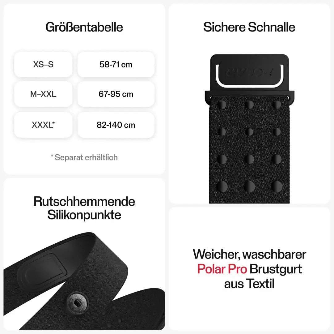 B-Ware Polar H10 Herzfrequenz Sensor Ant+ Bluetooth Ekg Wasserdicht 16 Stück - 725882062532