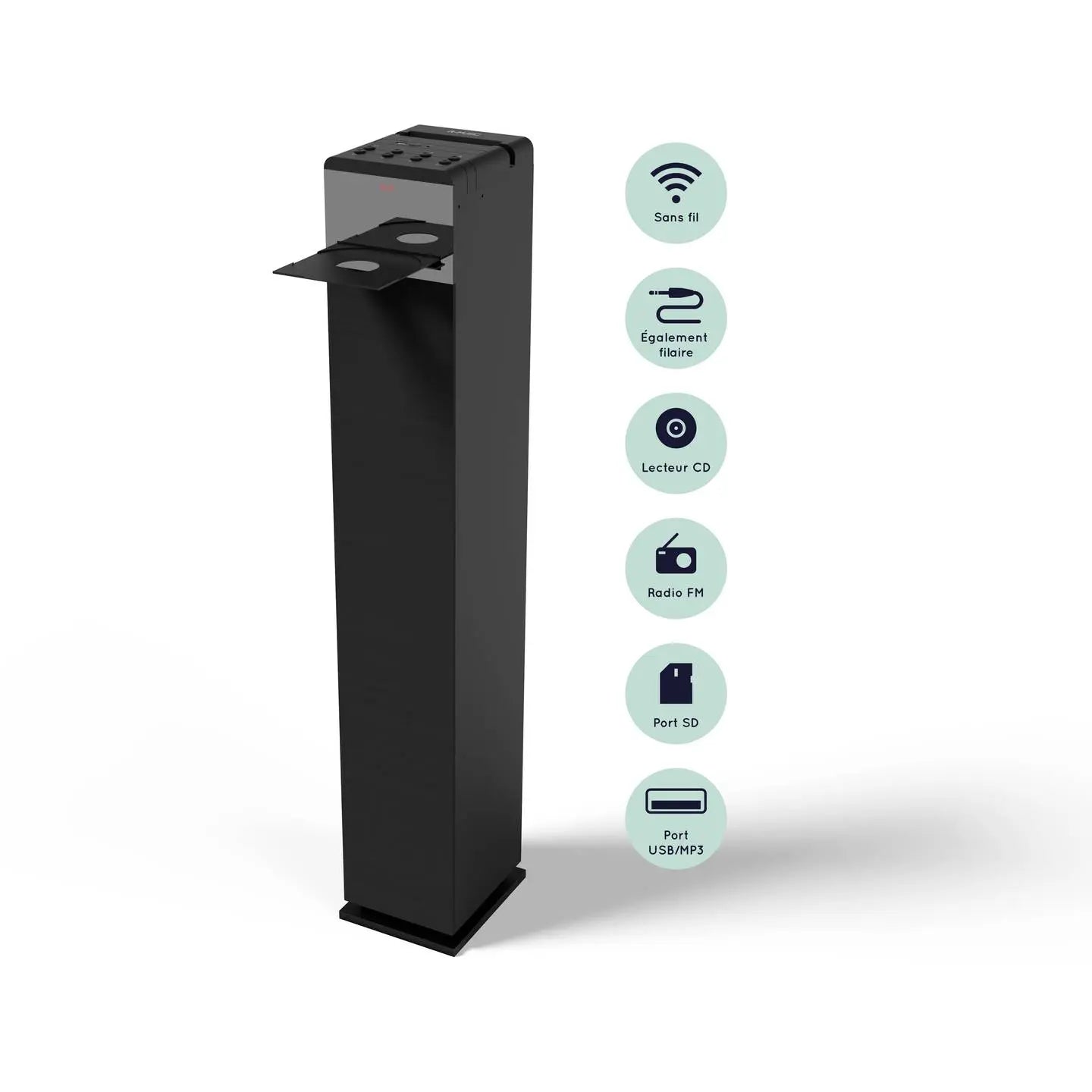 B-Ware R Music Cd Radio Musiksystem Cd Player Fm Bluetooth Usb Wma Fernbedienung - 3700527311401