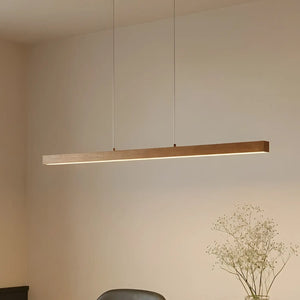 B-Ware Lucande Hängeleuchte Pendelleuchte Led Nihalo Holz Hell Dimmbar Cct 122 Cm