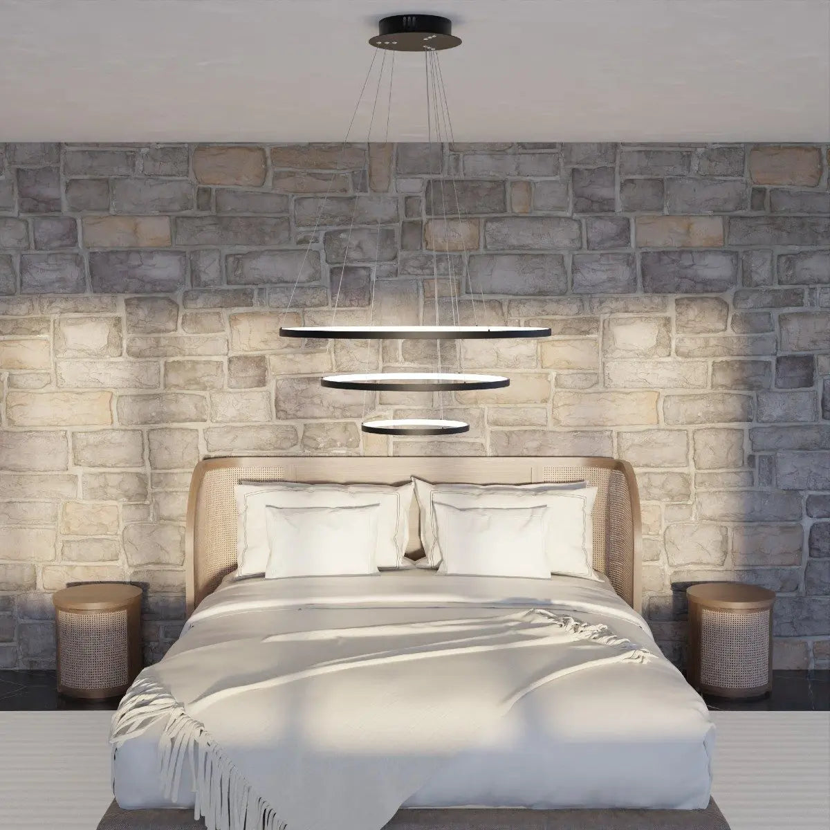 B-Ware Lumière Design Omeva V1 Led Pendelleuchte Dimmbar Cct Fernbedienung Schwarz - 1