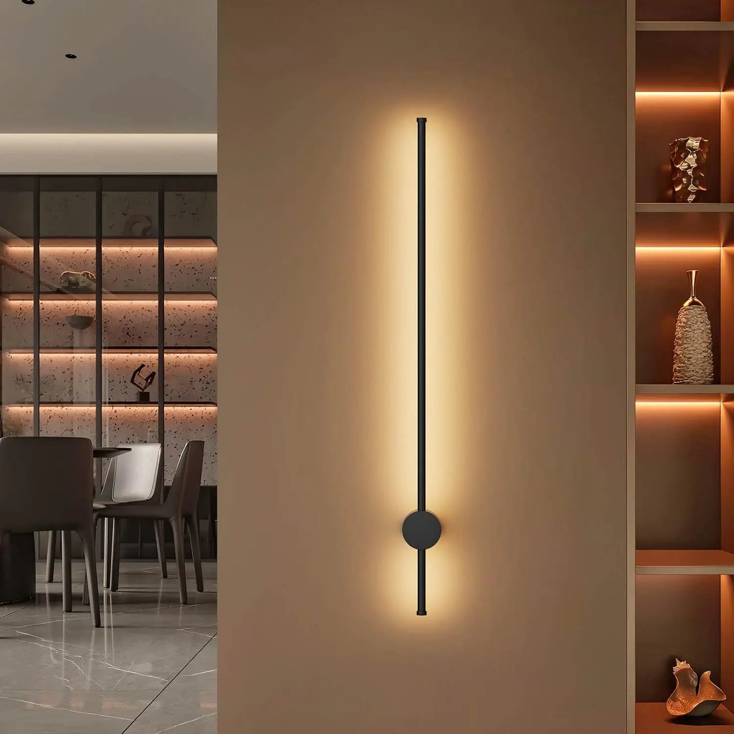 B-Ware Klighten Lange Led Wandleuchte Modern Wandlampe 97 Cm/28 W Ip65 Lampe Leuchte - 1