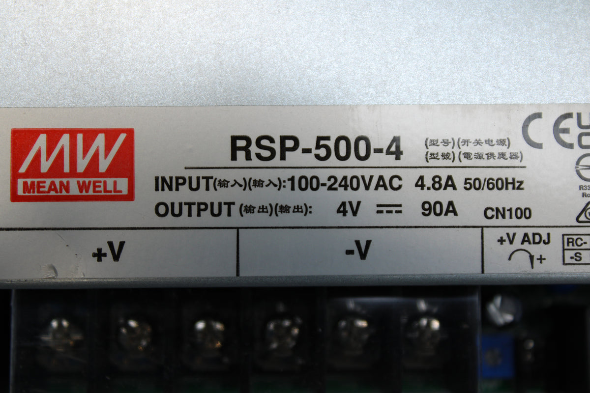 Mean Well RSP-500-4 4 V/DC 90 A 360 W Schaltnetzteil Konstantspannungsnetzt230 - 4021087013703