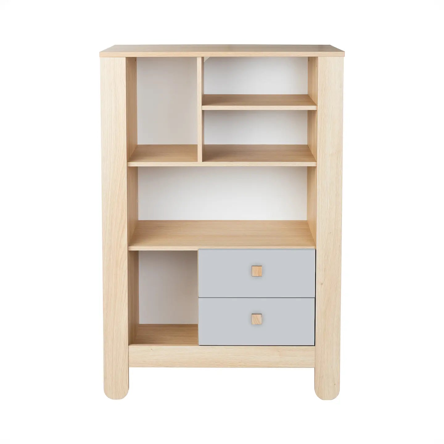 B-Ware Little One Standregal Regal Kinderzimmer Aufbewahrung Schrank Kommode Lichtgrau - 2000586670008