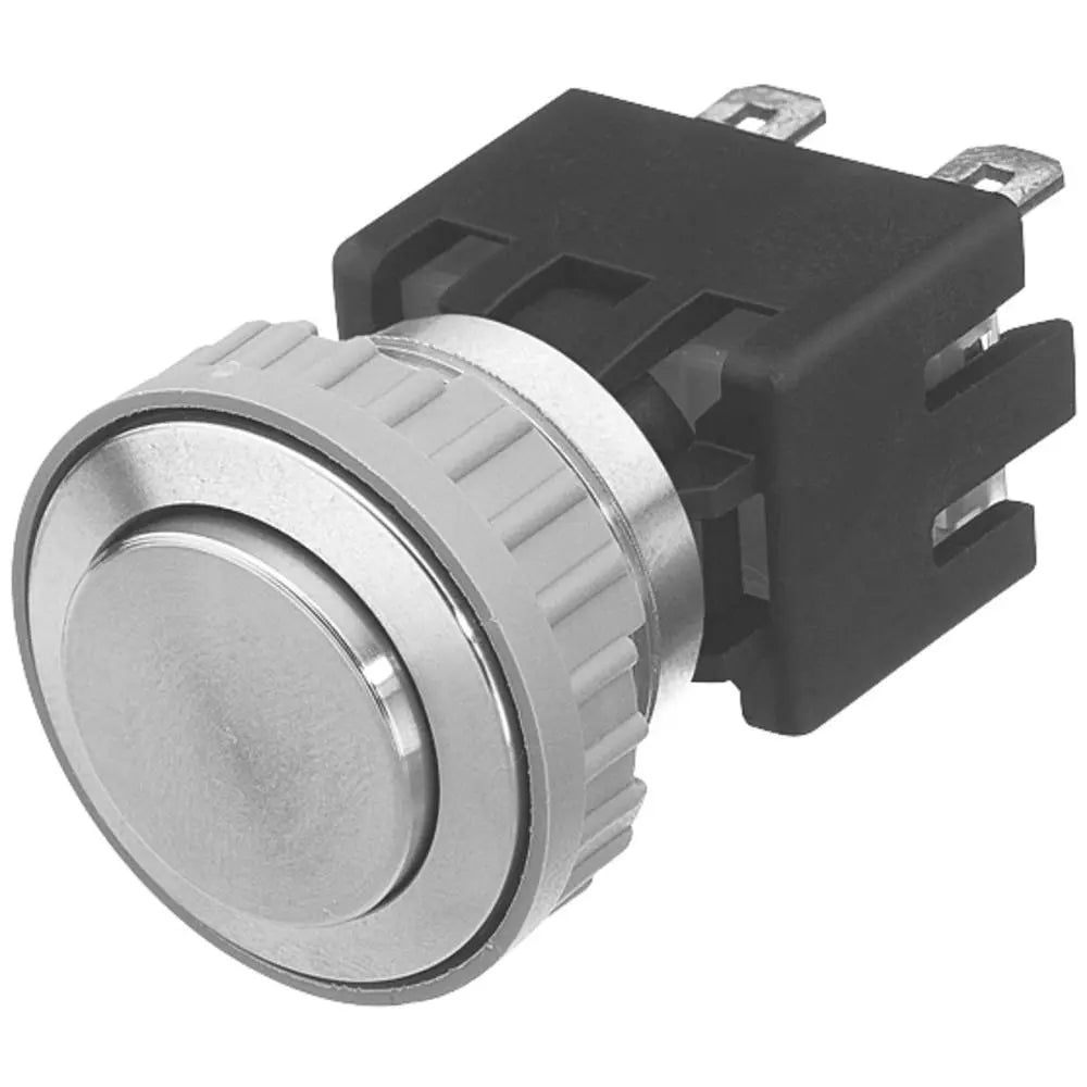 B-Ware Druckschalter Taster Schurter Edelstahl Versilbert Unbeleuchtet 3 St Ip64 - 2050010273237