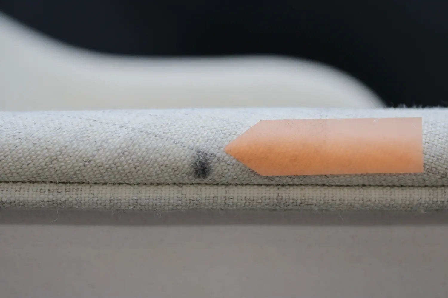 B-Ware Muuto Fiber Armchair Eiche Gestell Beige Melierte Sitzschale Stuhl Siehe Text - 1