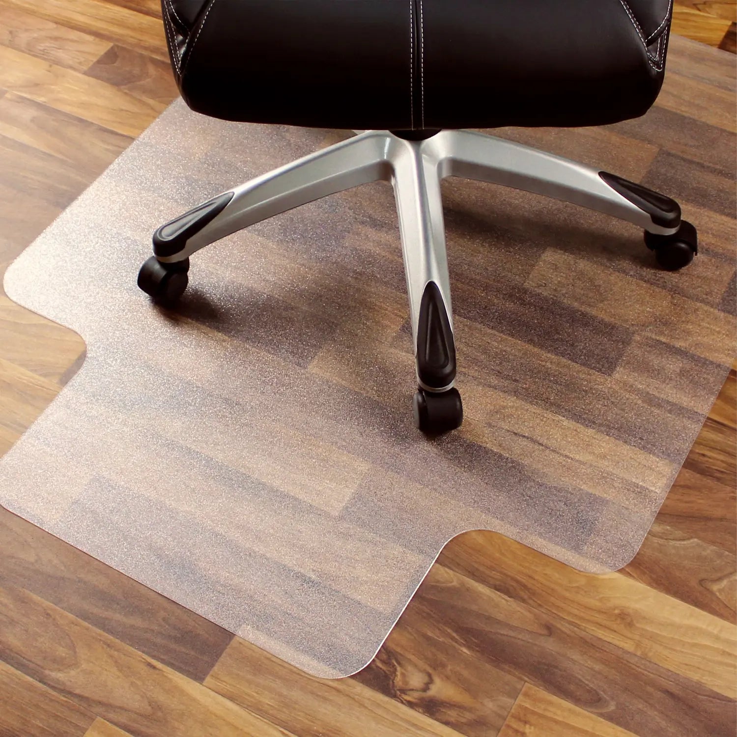 B-Ware Floortex Bodenschutzmatte Stuhlunterlage Hartböden Mit Lippe 120x90 2 Stück - 619700