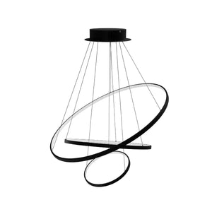 B-Ware Lumière Design Omeva V1 Led Pendelleuchte Dimmbar Cct Fernbedienung Schwarz