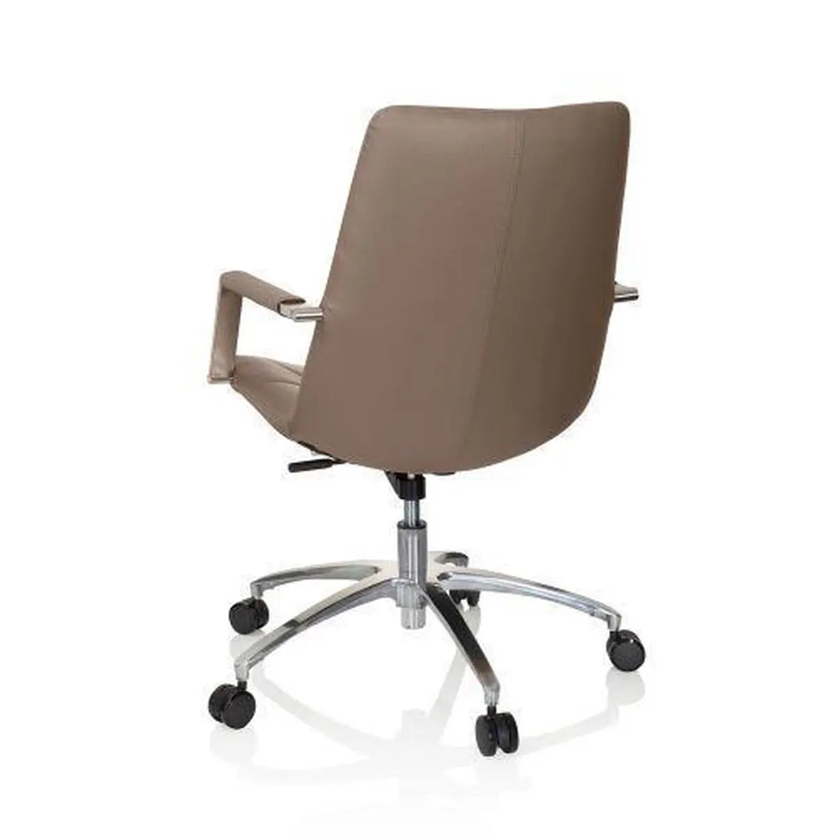 B-Ware Hjh Office Bürostuhl Drehstuhl Stuhl Saranto Ii Kunstleder Braun Armlehne Retro  - 4251084675998