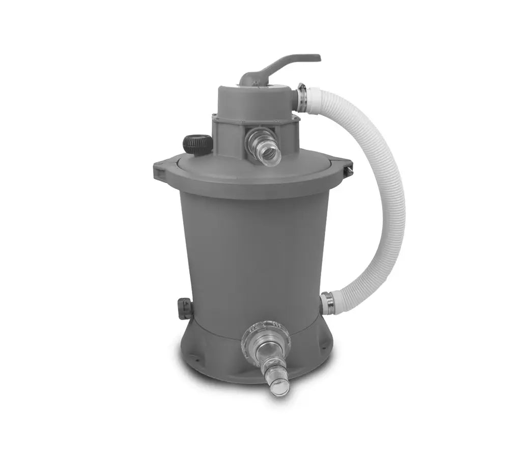 B-Ware Exit Aufstellpool Framepool Schwimmbecken Pool Mit Dach Braun 450x122 Cm - 8720088262047