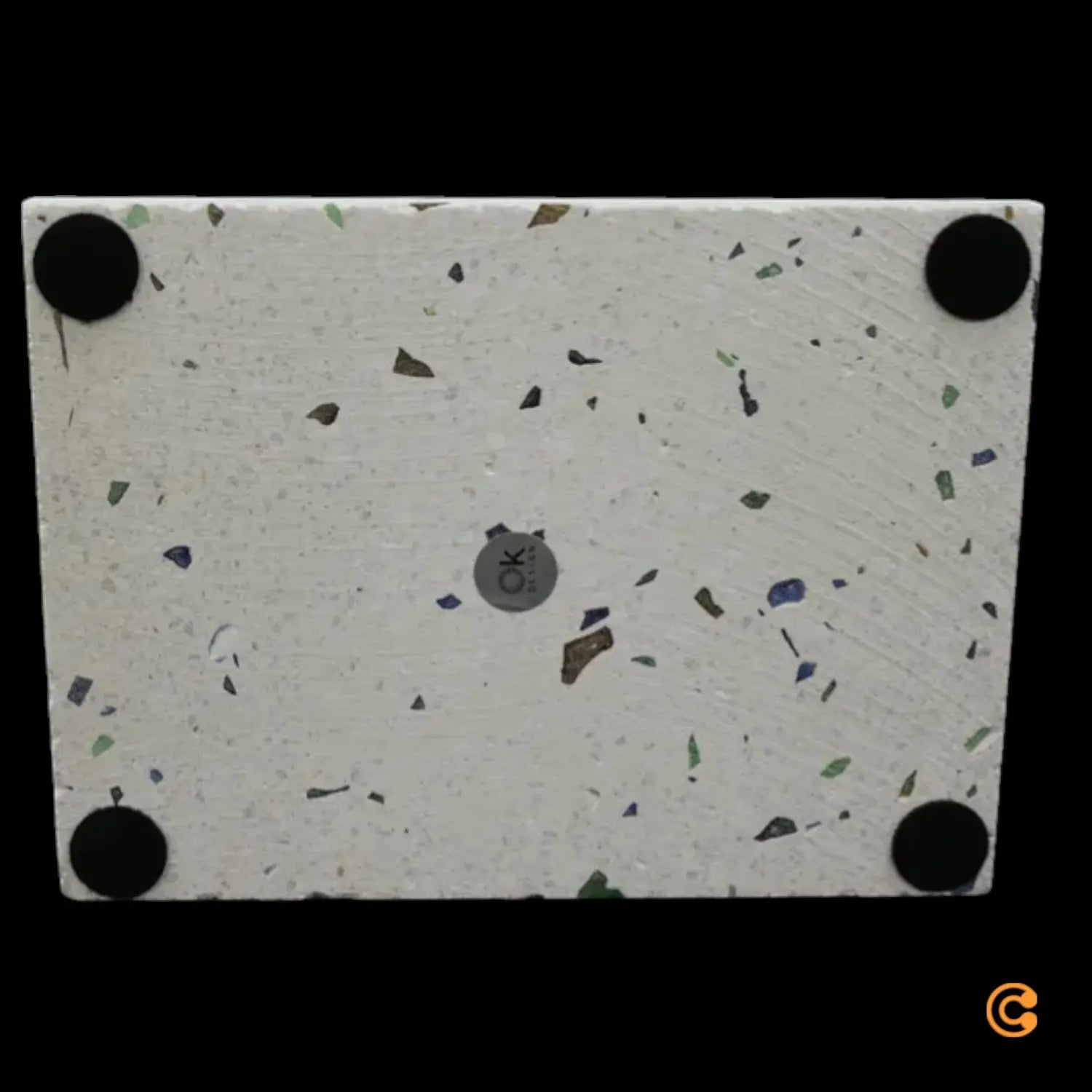 B-Ware Ok Design Confetti Schneidebrett Terrazzo Beton Größe 27×20×1,7 Cm Brett - 1