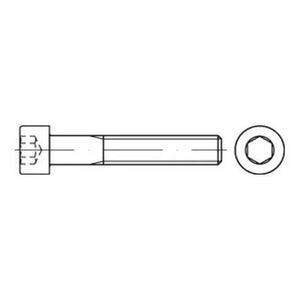 B-Ware Reyher Din 912/Iso 4762 Zylinderkopf Schaftschraube M12x150 Stahl 8.8 Galvanisch