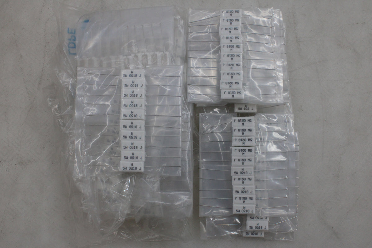 Royal Ohm Hochlastwiderstand PRW 5W 6,2 Ω ±5 % Widerstand 100 STÜCK - 1