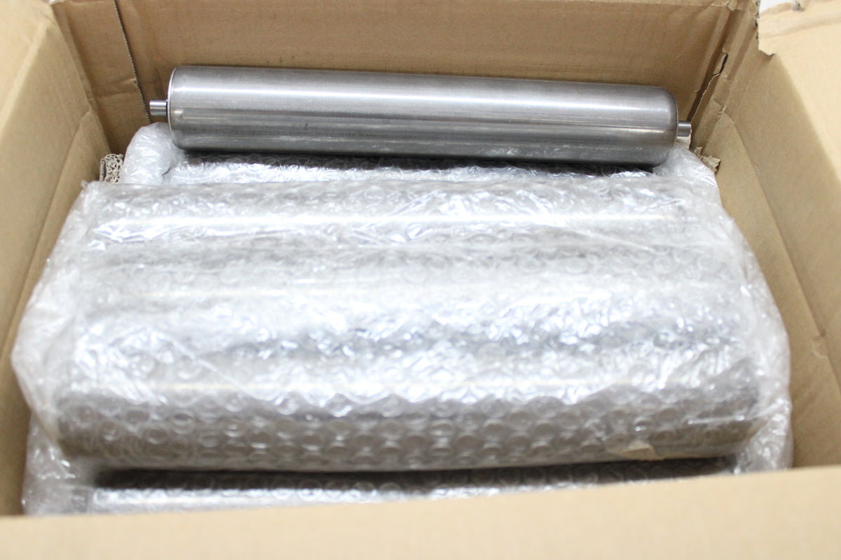Stahlrolle LINE 50 x 300 mm Transportrolle Förderrolle Stahlrolle 14 STÜCK - 1