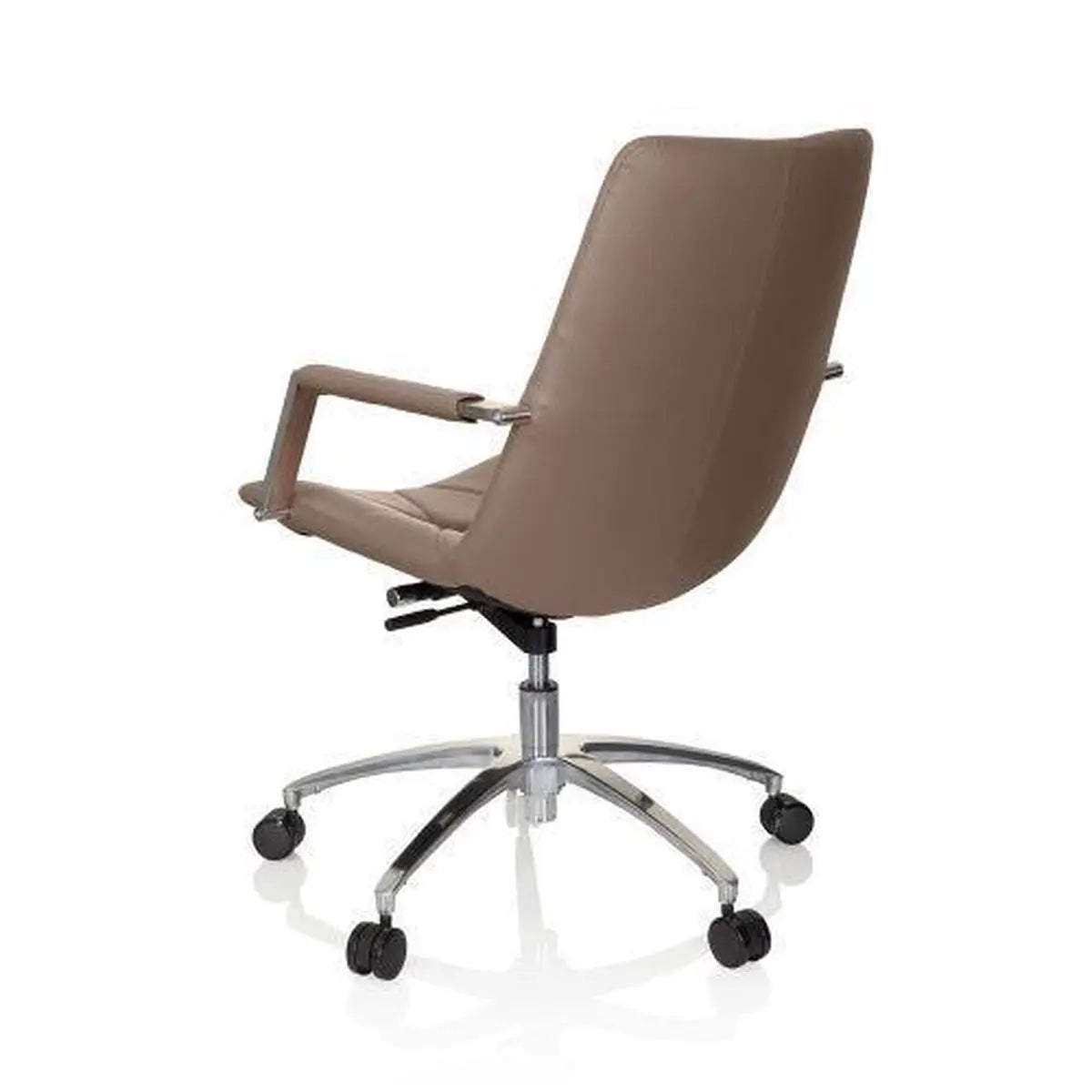 B-Ware Hjh Office Bürostuhl Drehstuhl Stuhl Saranto Ii Kunstleder Braun Armlehne Retro  - 4251084675998