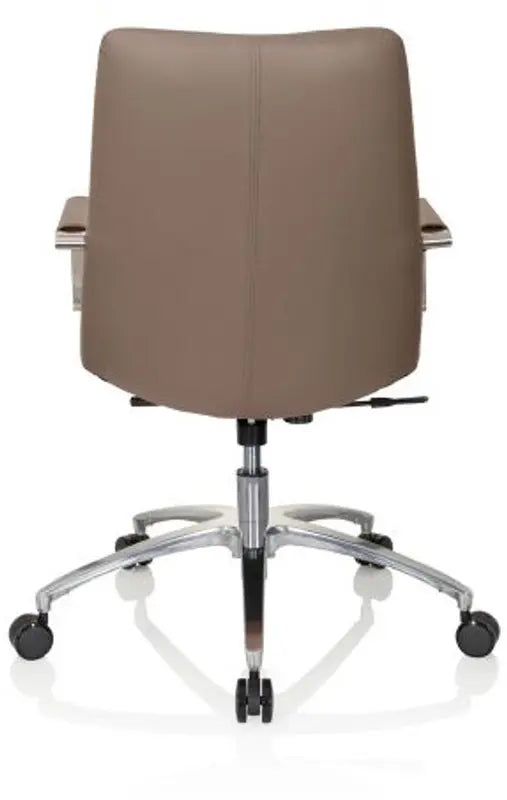 B-Ware Hjh Office Bürostuhl Drehstuhl Stuhl Saranto Ii Kunstleder Braun Armlehne Retro  - 4251084675998