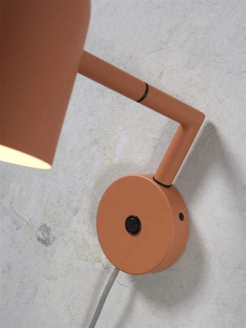 It's about RoMi Wandleuchte Wandlampe Marseille Eisen Orange E27 Leuchte Lampe - 8716248081351