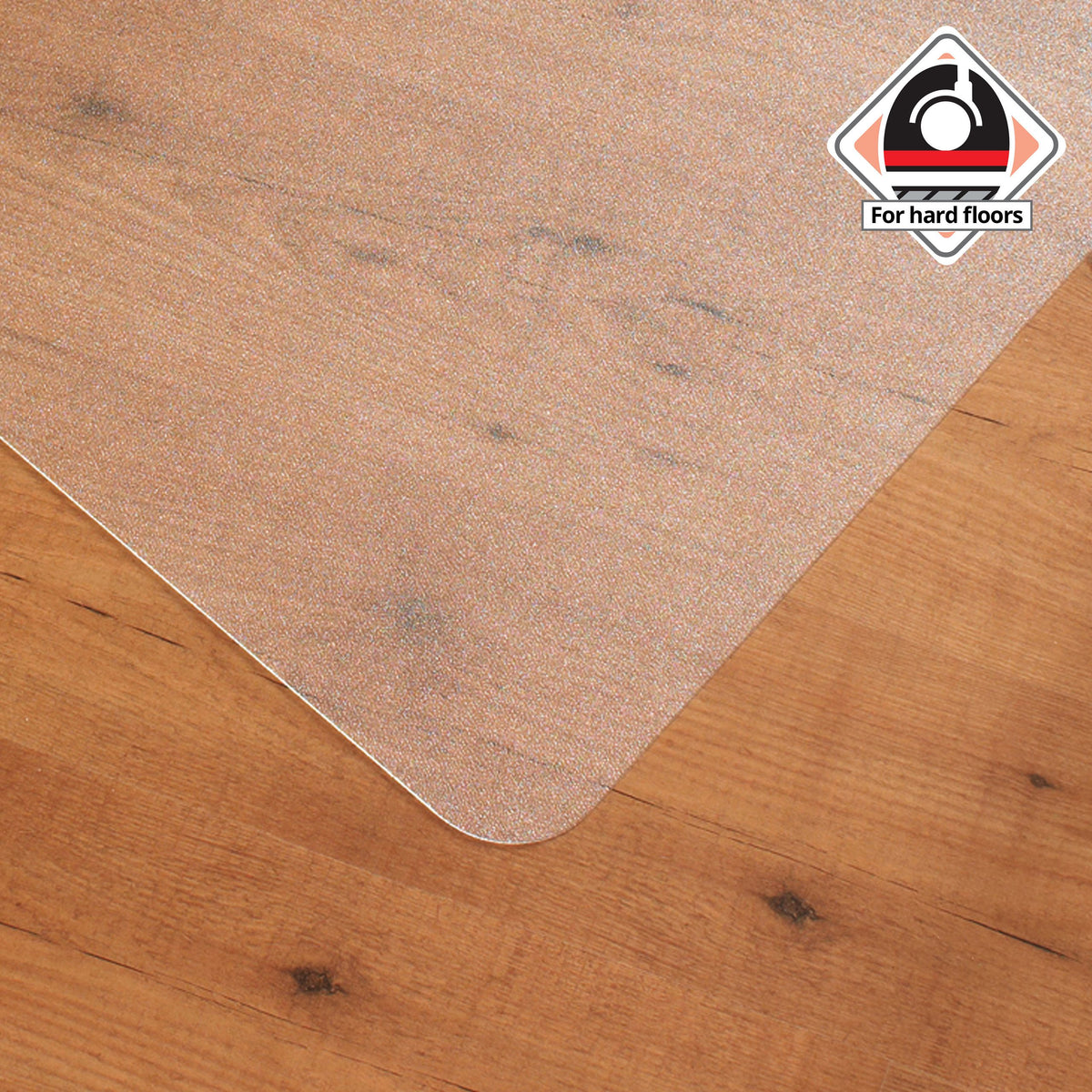 Floortex Bodenschutzmatte Stuhlunterlage Hartböden mit Lippe 120x90 2 STÜCK - 619700