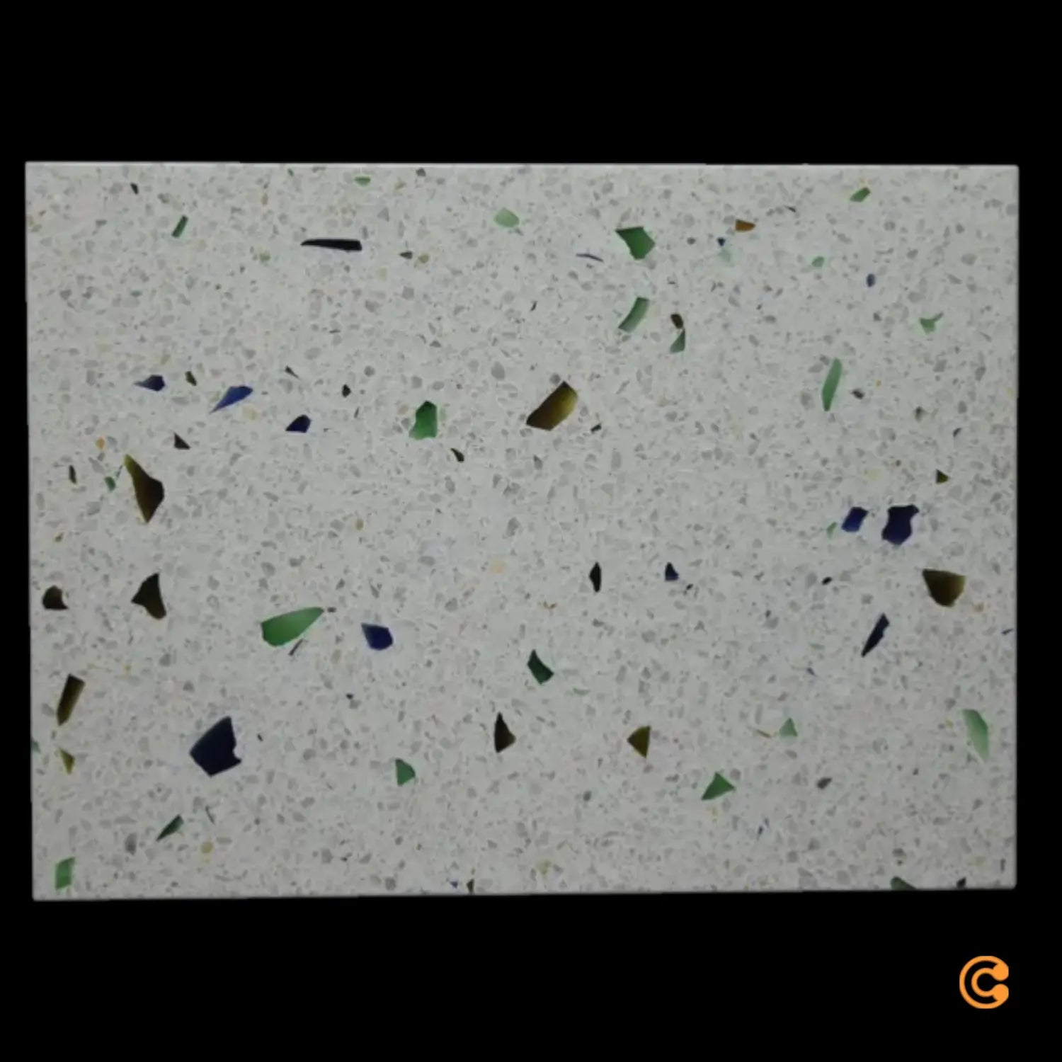 B-Ware Ok Design Confetti Schneidebrett Terrazzo Beton Größe 27×20×1,7 Cm Brett - 1
