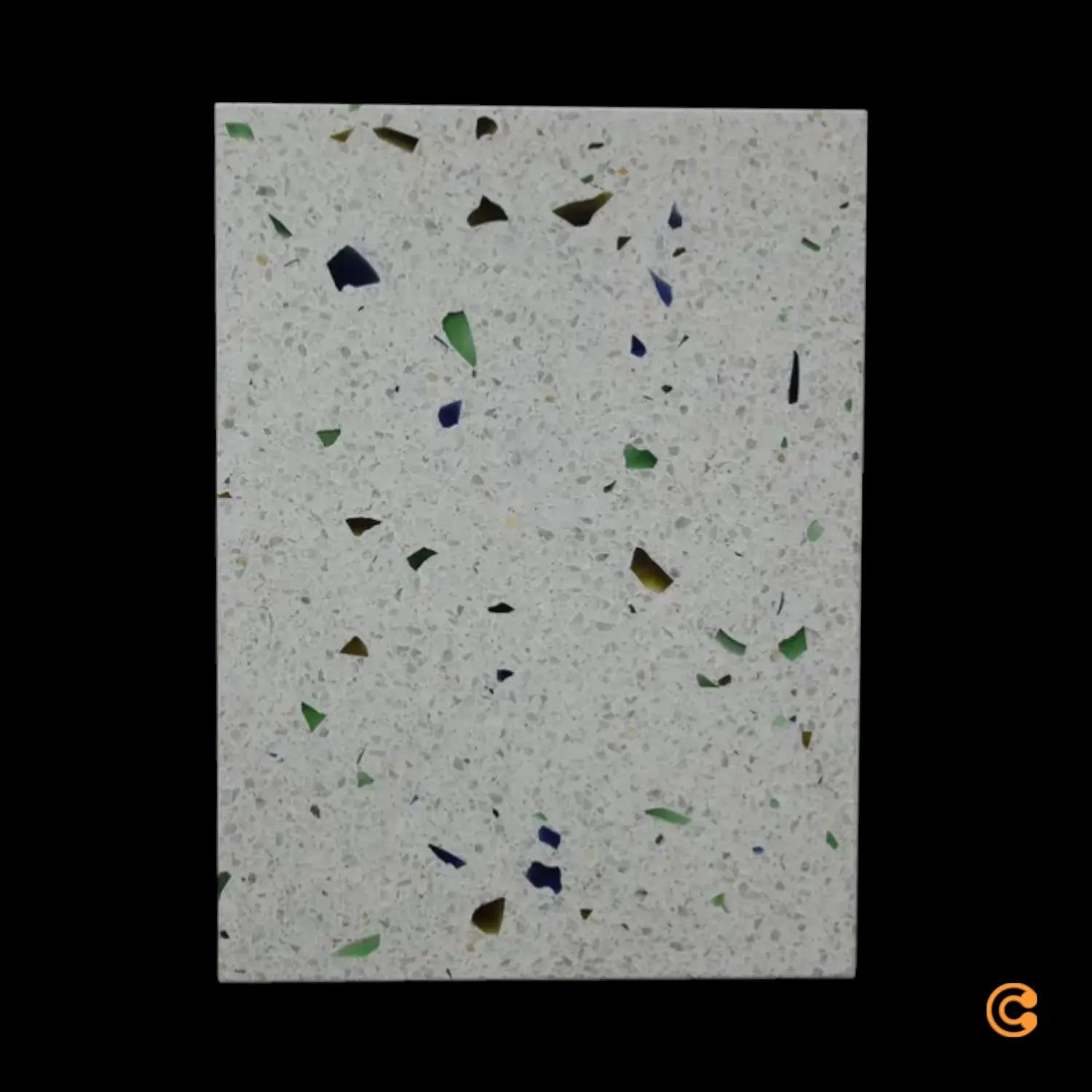 B-Ware Ok Design Confetti Schneidebrett Terrazzo Beton Größe 27×20×1,7 Cm Brett - 1