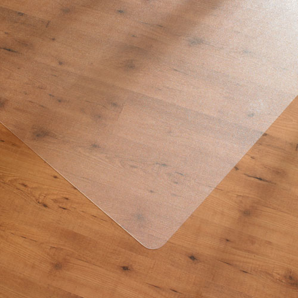 B-Ware Floortex Bodenschutzmatte Schutzmatte Hartböden Polycarbonat Transparent 150x150 - 5060044742644