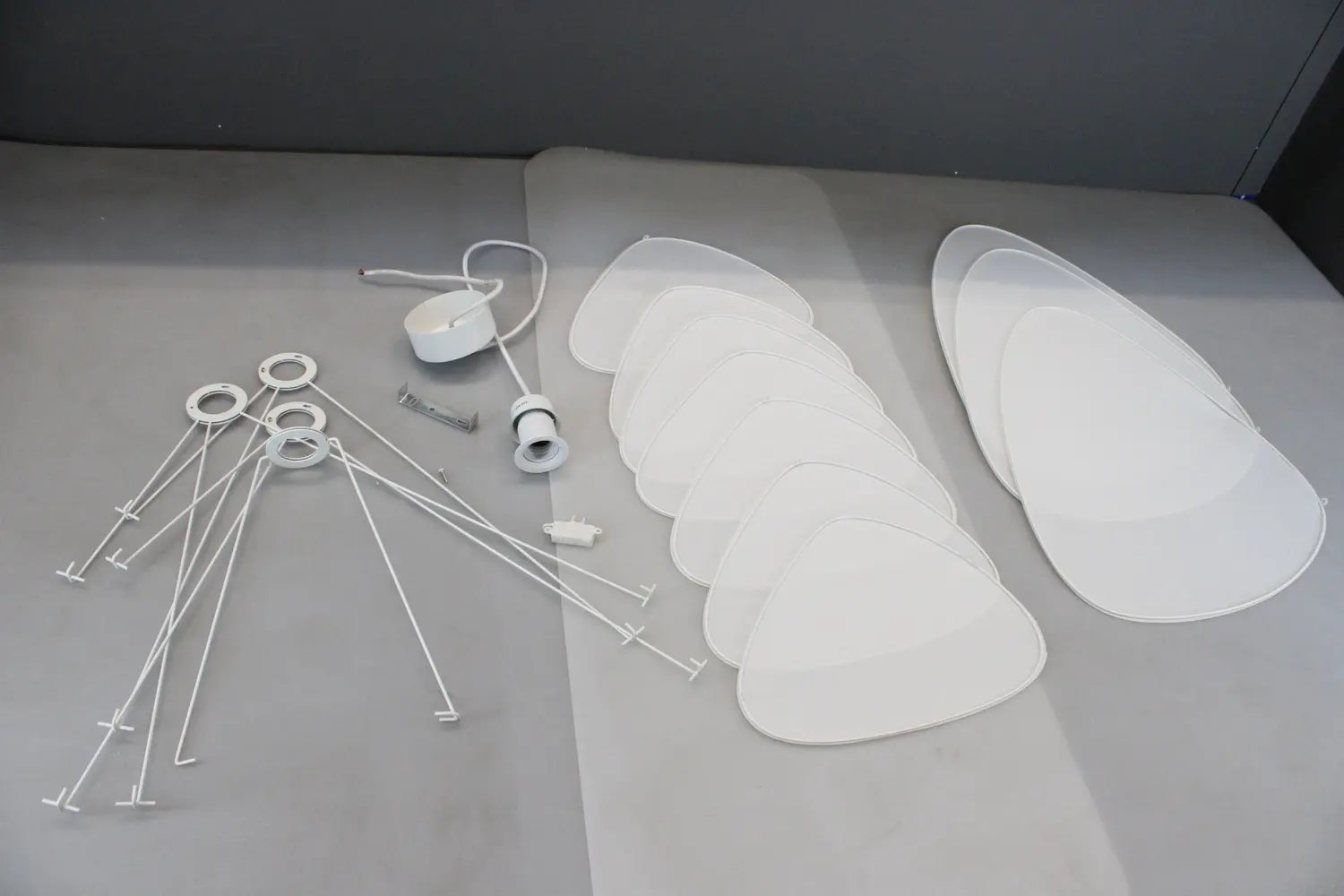 C-Ware Market Set Screen Xl Pendelleuchte Hängelampe Lampe E27 Weiß Siehe Text/Foto - 3188000739285