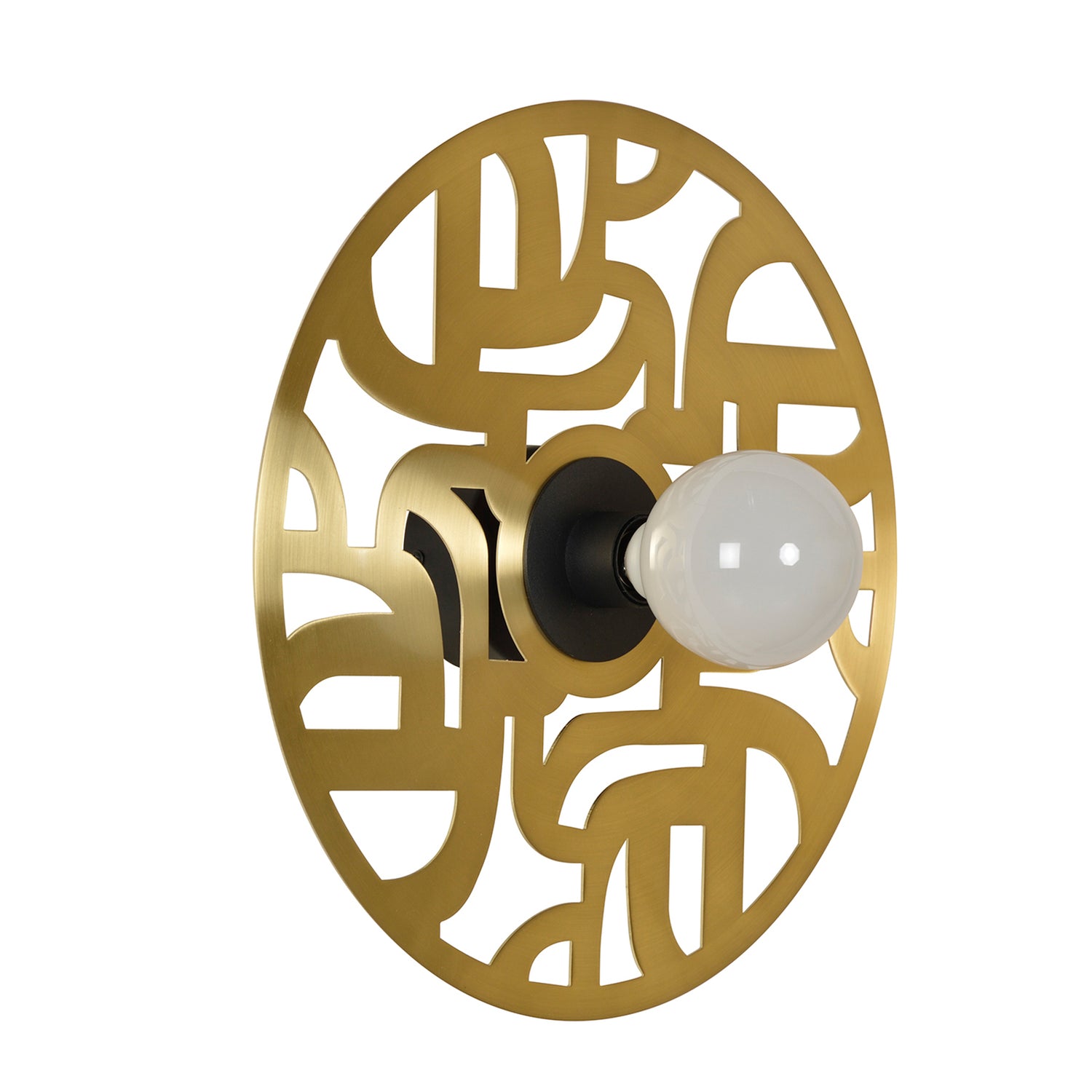 B-Ware Market Set Labyrinthe Wandlampe Leuchte Wandleuchte Messing ø 40 Cm Beleuchtung - 3188000786029