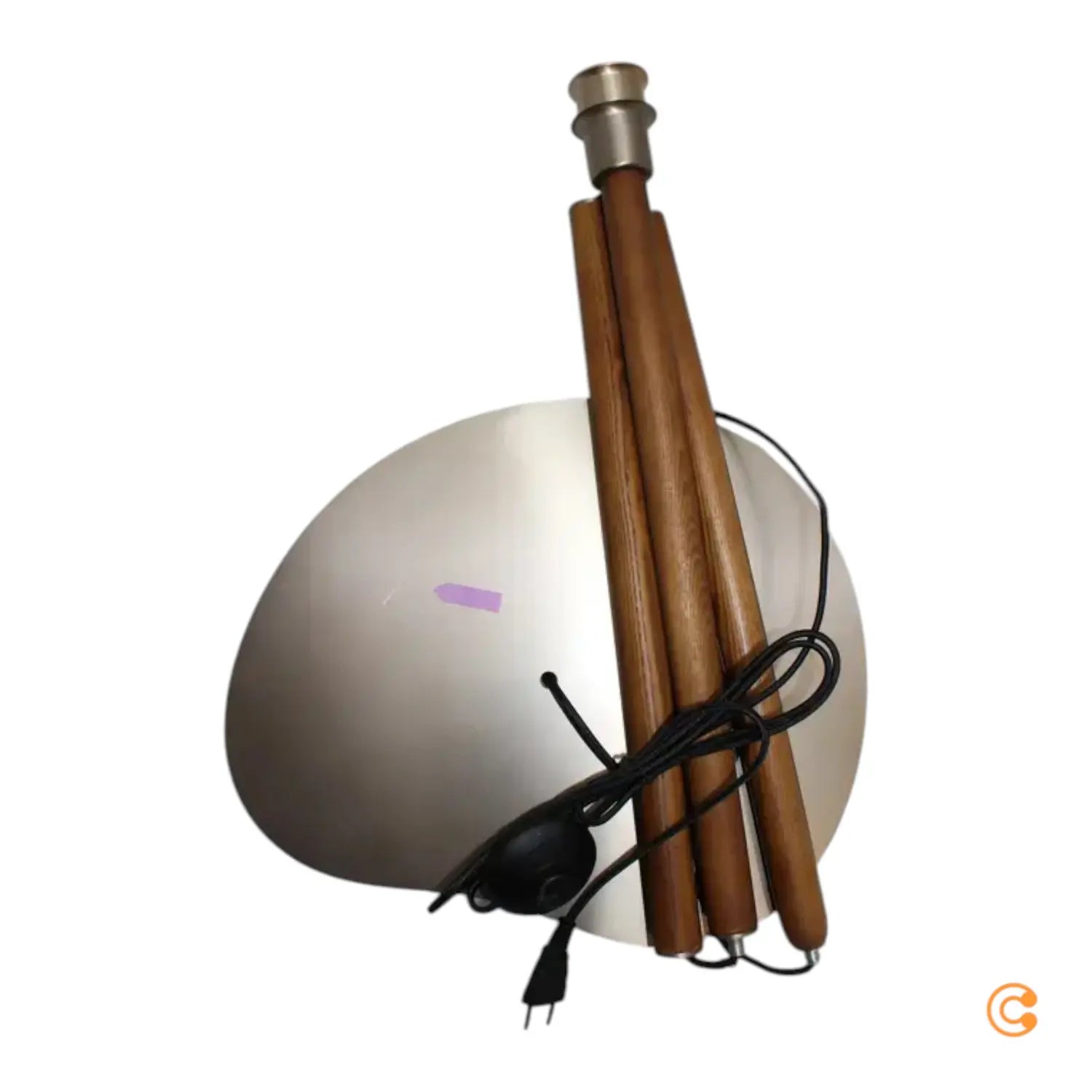 B-Ware Market Set Stehlampe Bodenlampe Textil Creme Pebble Lampe Siehe Text/Foto - 3188000786142