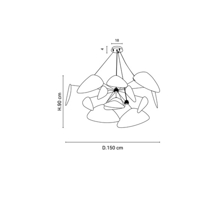 B-Ware Market Set Screen Xxl Pendelleuchte Hängeleuchte Deckenlampe Lampe Siehe Text - 3188000770240