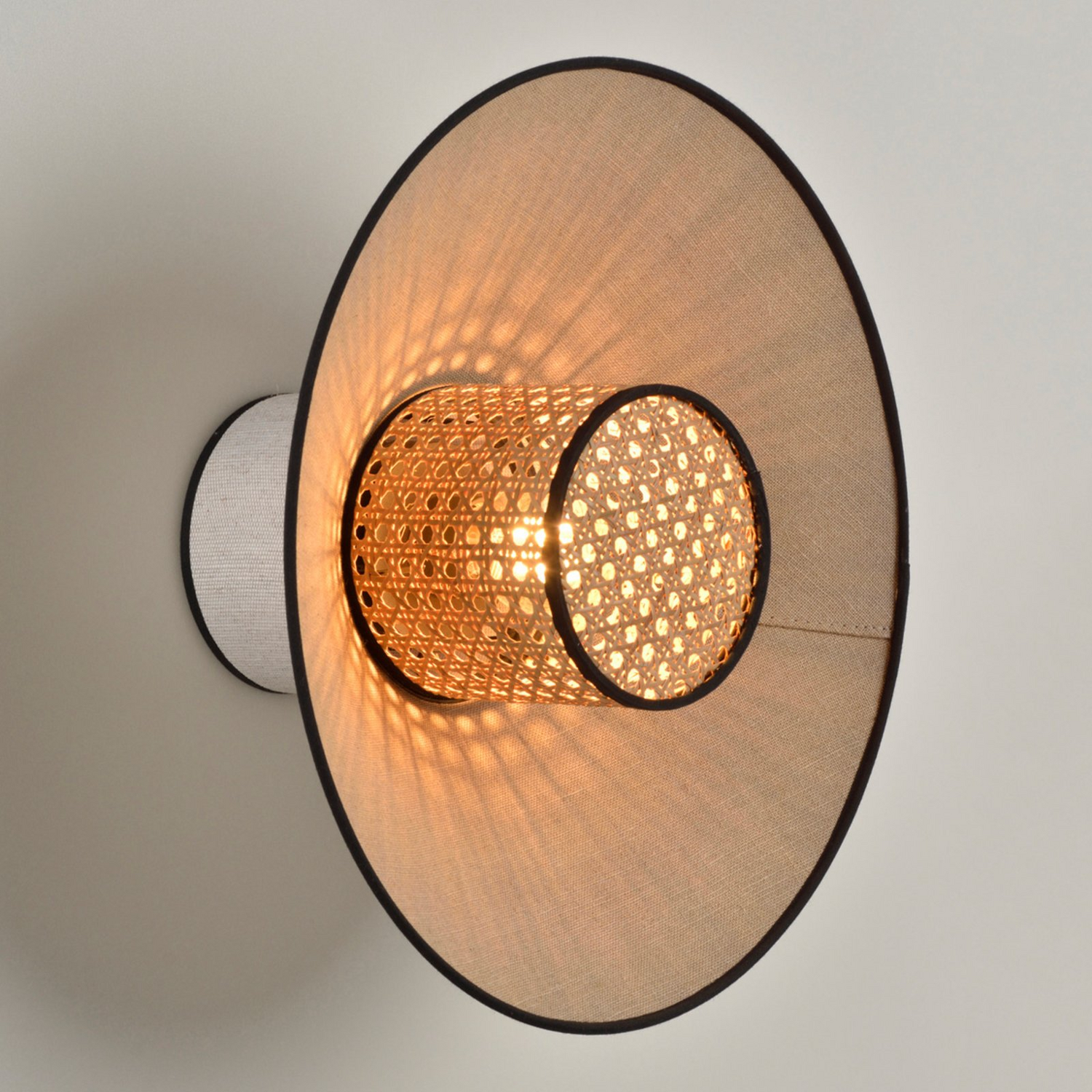 B-Ware Market Set Singapour Wandleuchte Lampe Wandlampe Beleuchtung Nude