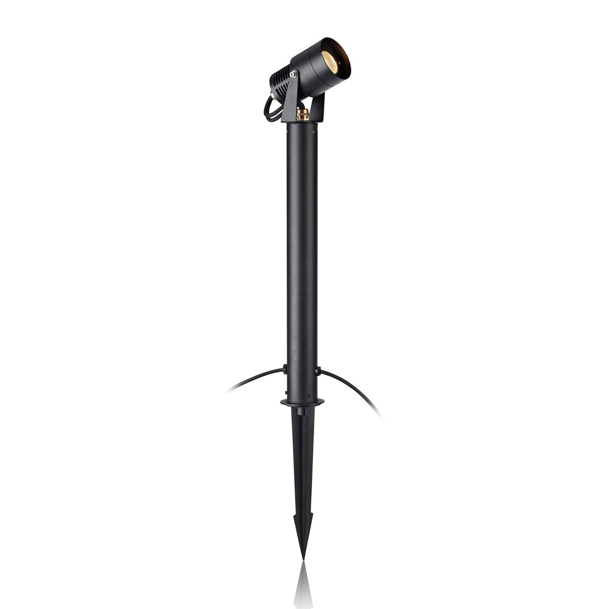 Garden 24 LED Erdspießstrahler Spotlight schwarz Aluminium Außenleuchte Lampe395 - 7330024568563